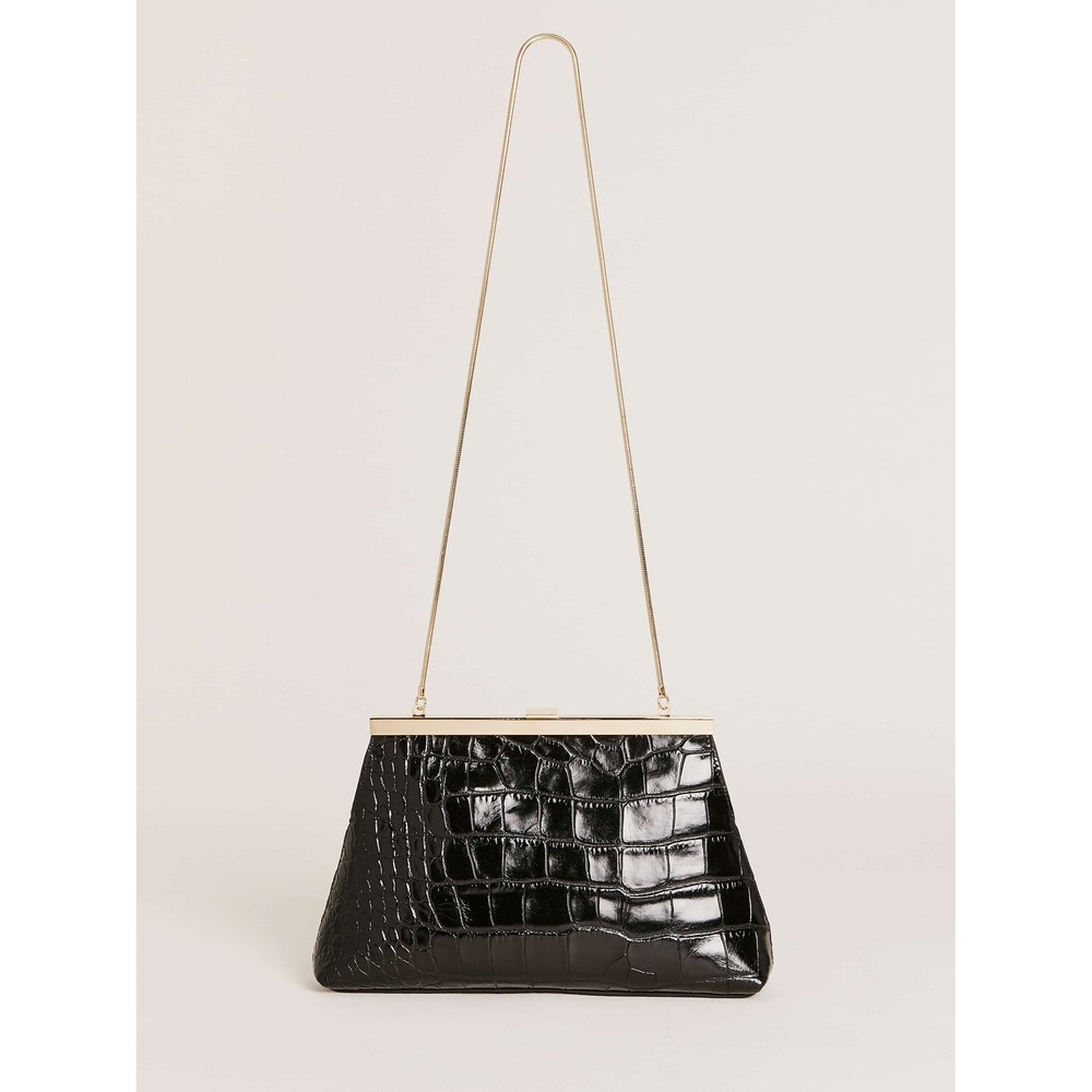 Reformation Iliana Shoulder Bag Black